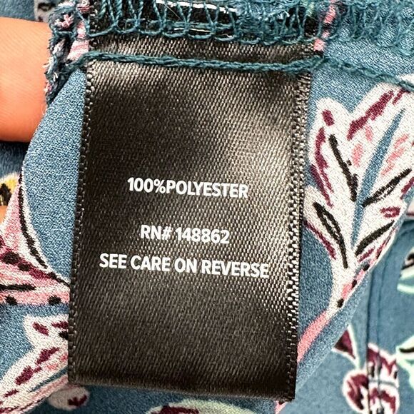 "Torrid Georgette Wrap Tunic Blouse Dress Size 1 - Chic Plus Size - Picture 14 of 16